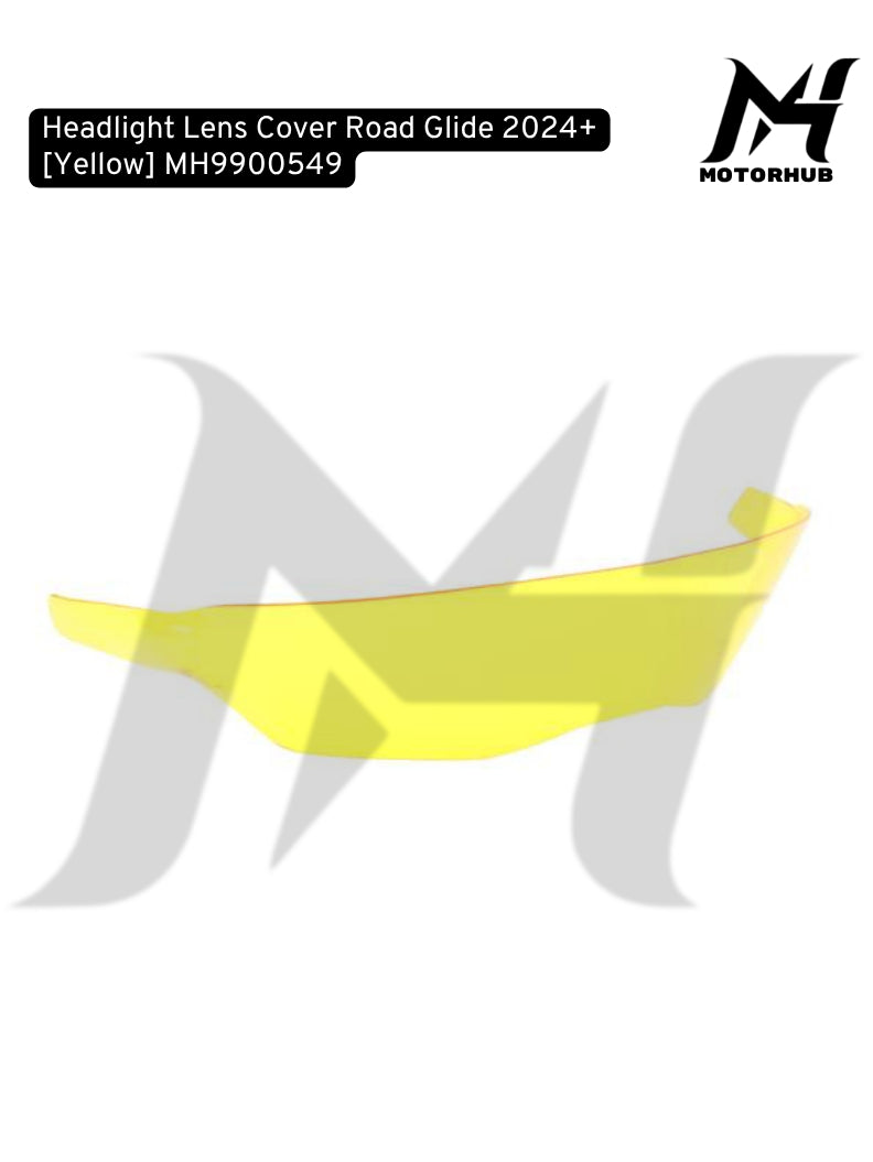 Head Lamp Road Glide Headlight Lens Cover Road Glide 2024+ [Yellow] MH9900549
