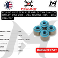 FEULING VALVE SEAL KLEP HARLEY TWIN CAM FOR HARLEY DYNA 2012 - 2016 TOURING 2005 - 2016 0926-1167 OEM 18094-02A KODE 1076