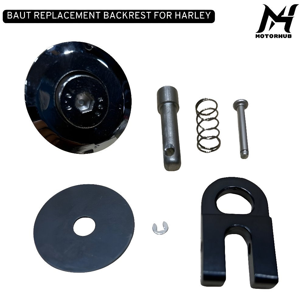 BAUT REPLACEMENT BACKREST FOR HARLEY