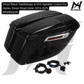 Gloss Black Saddlebags & 6X9 Speaker Cutout For Harley Road Glide Street Glide 2023-2025   MH9900206