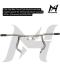Flat-Out Bar Front Club Style Crash Bar Engine Guard for Harley Davidson Touring 2014+ [Chrome] MH9900394