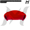 Windshield 12 Harley Road Glide 24-26 Red MH9901179