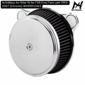 ArlinMess Air filter fit for FXR Evo/Twin cam 1993-2007 [Chrome] MH99012463