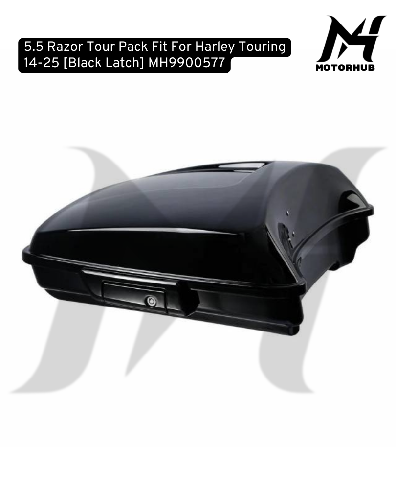 5.5 Razor Tour Pack Fit For Harley Touring 2014-2026 [Black Latch] MH9900577