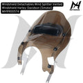 Windshield Road King Detachables Wind Splitter Vented Windshield Harley-Davidson [Smoke] MH9900574