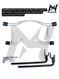 Rear Guard Crash Bars With Support Bar Harley Touring Road Glide 2009-2025 [Chrome] MH7700320