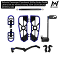 Rebusin Passenger Floorboard Shifter Brake Pedal Levers Set for Harley Touring 2014-2026 [Blue] MH99012486