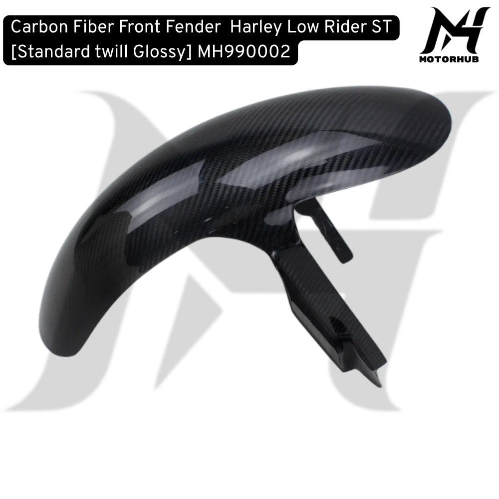 Carbon Fiber Front Fender Harley Low Rider ST [Standard twill Glossy] MH990002