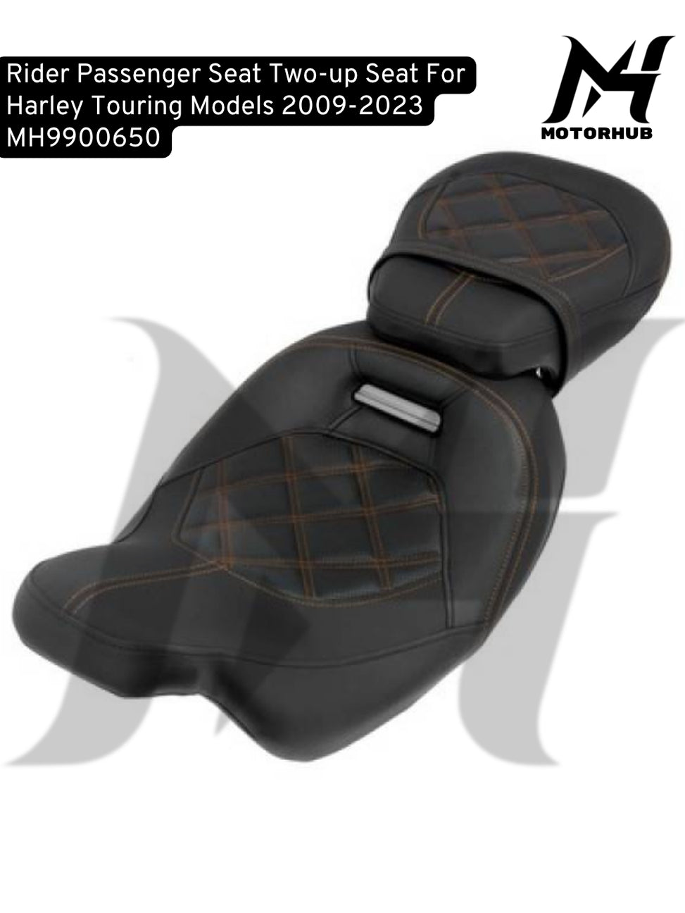Rider Passenger Seat Two-up Seat For Harley Touring Models 2009-2023 MH9900650