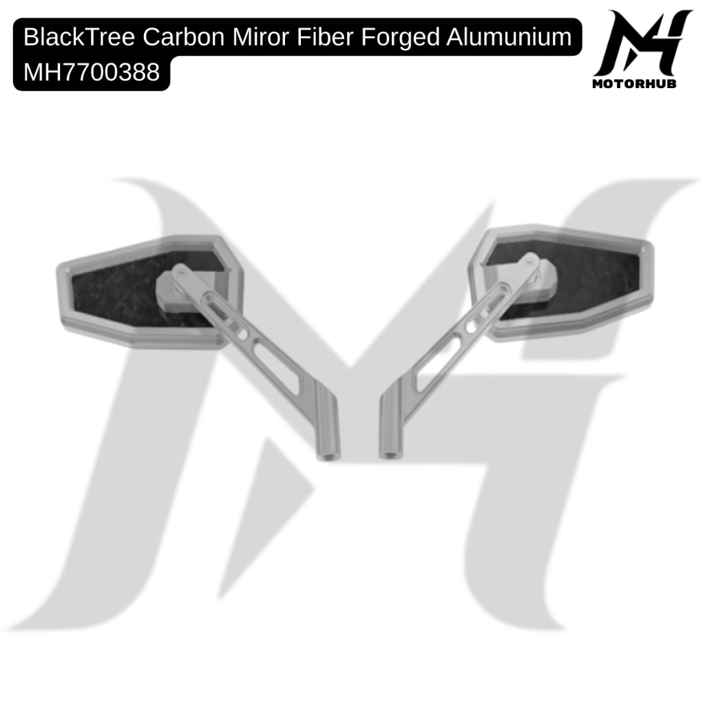 BlackThree Carbon Miror Fiber Forged Alumunium MH7700388