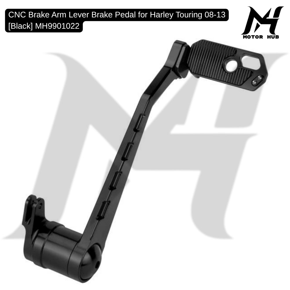 CNC Brake Arm Lever Brake Pedal for Harley Touring 08-13 [Black] MH9901022