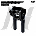 IronPulse 10 inch-1 inch Speedometer Gauge Handlebar Risers [Black] Riser 10 inch MH9901042