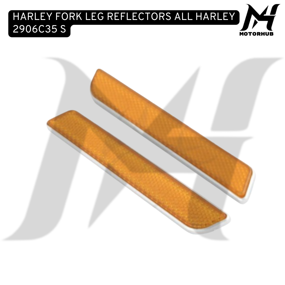 HARLEY FORK LEG REFLECTORS ALL HARLEY 2906C35 S