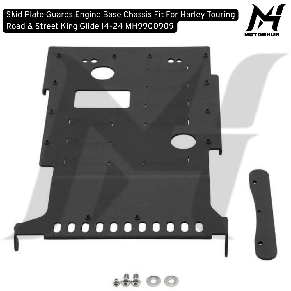 Skid Plate Guards Engine Base Chassis Fit For Harley Touring Road & Street King Glide 14-24 MH9900909