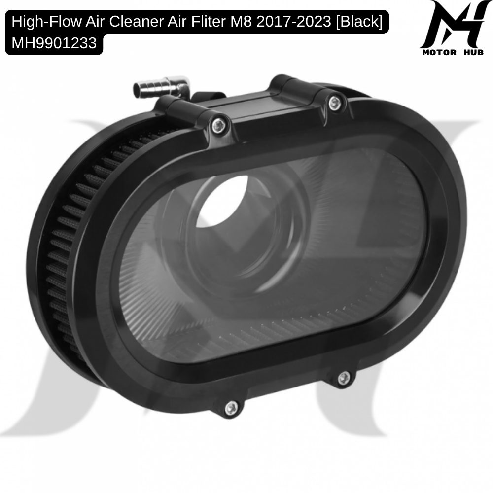 High-Flow Air Cleaner Air Fliter M8 2017-2023 [Black] MH9901233
