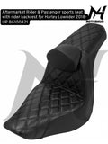 Aftermarket Rider & Passenger sports seat with rider backrest for Harley Lowrider 2018-UP BG100821