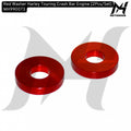 Red Washer Harley Touring Crash Bar Engine [2Pcs/Set] MH990073