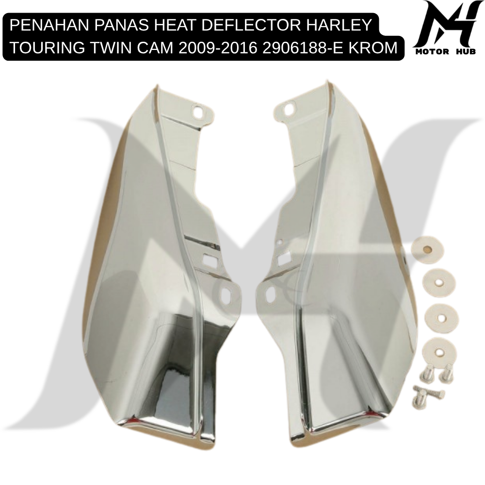 PENAHAN PANAS HEAT DEFLECTOR HARLEY TORURING TWIN CAM 2009-2016 2906188-E KROM