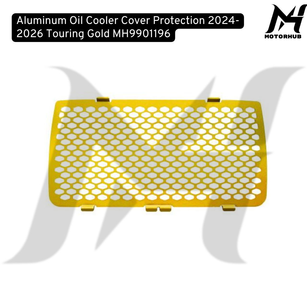 Aluminum Oil Cooler Cover Protection 2024-2026 Touring Gold MH9901196