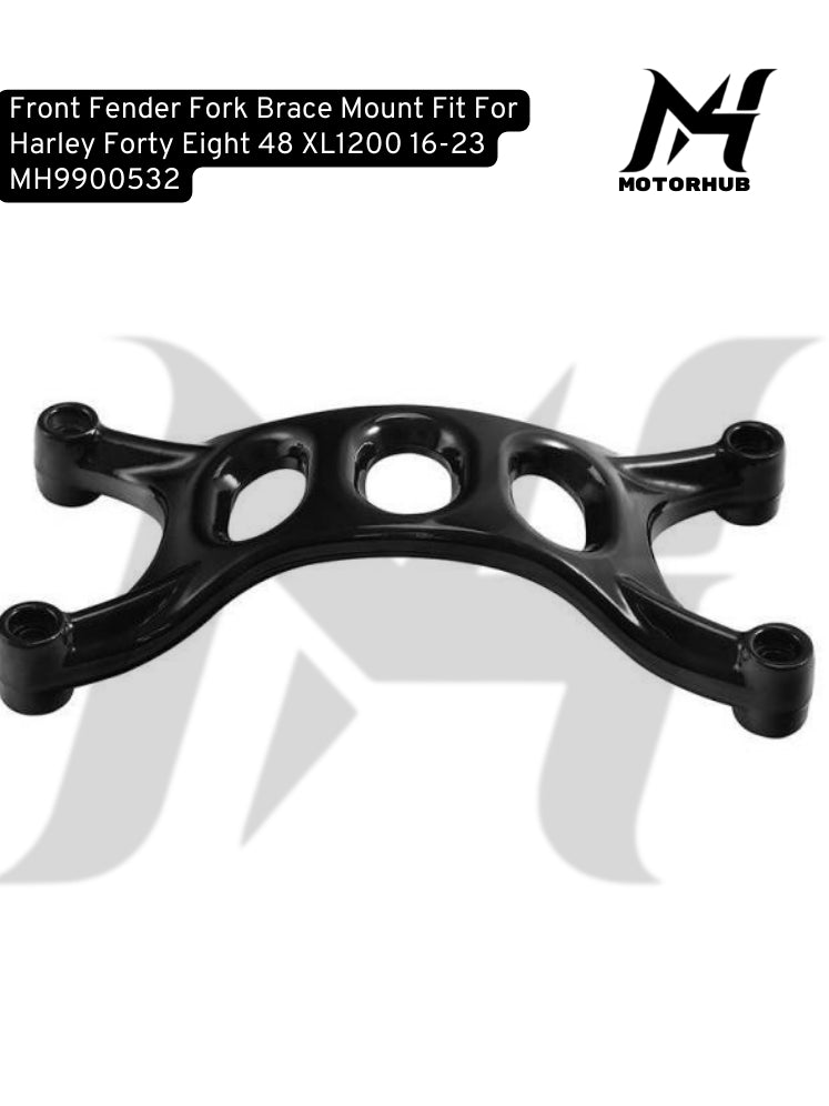 Front Fender Sportster 48 Fork Brace Mount Fit For Harley Forty Eight 48 XL1200 16-23 MH9900532