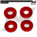 Red Washer Harley Touring Crash Bar Engine [4Pcs/Set] MH9900256