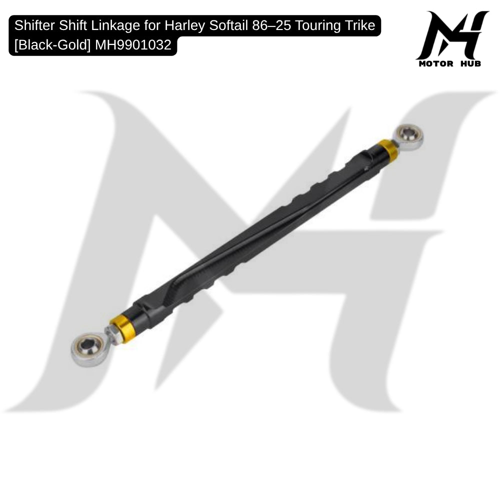 Shifter Shift Linkage for Harley Softail 86–25 Touring Trike [Black-Gold] MH9901032