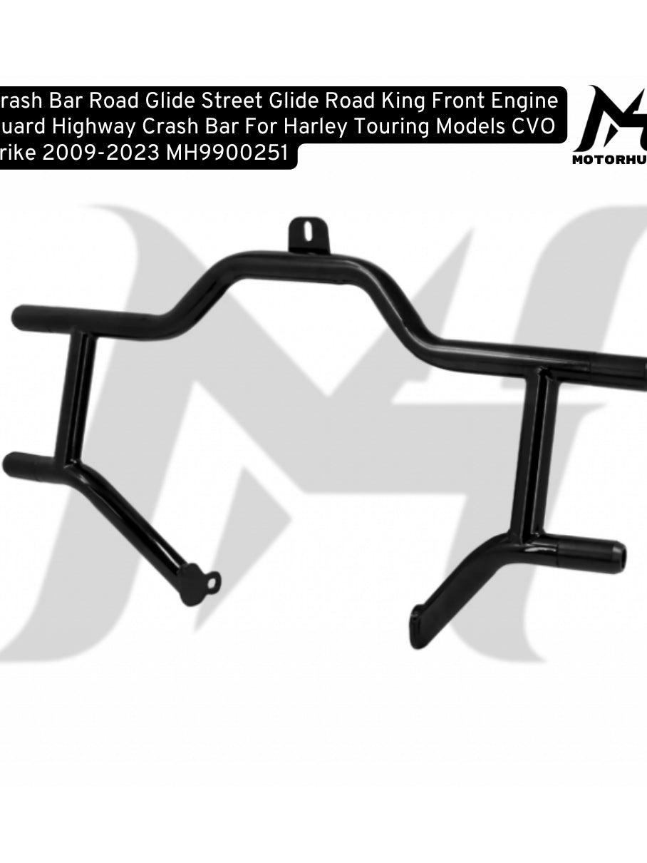 Front Engine Guard Highway Crash Bar For Harley Touring Models CVO Trike 2009-2023 MH9900251