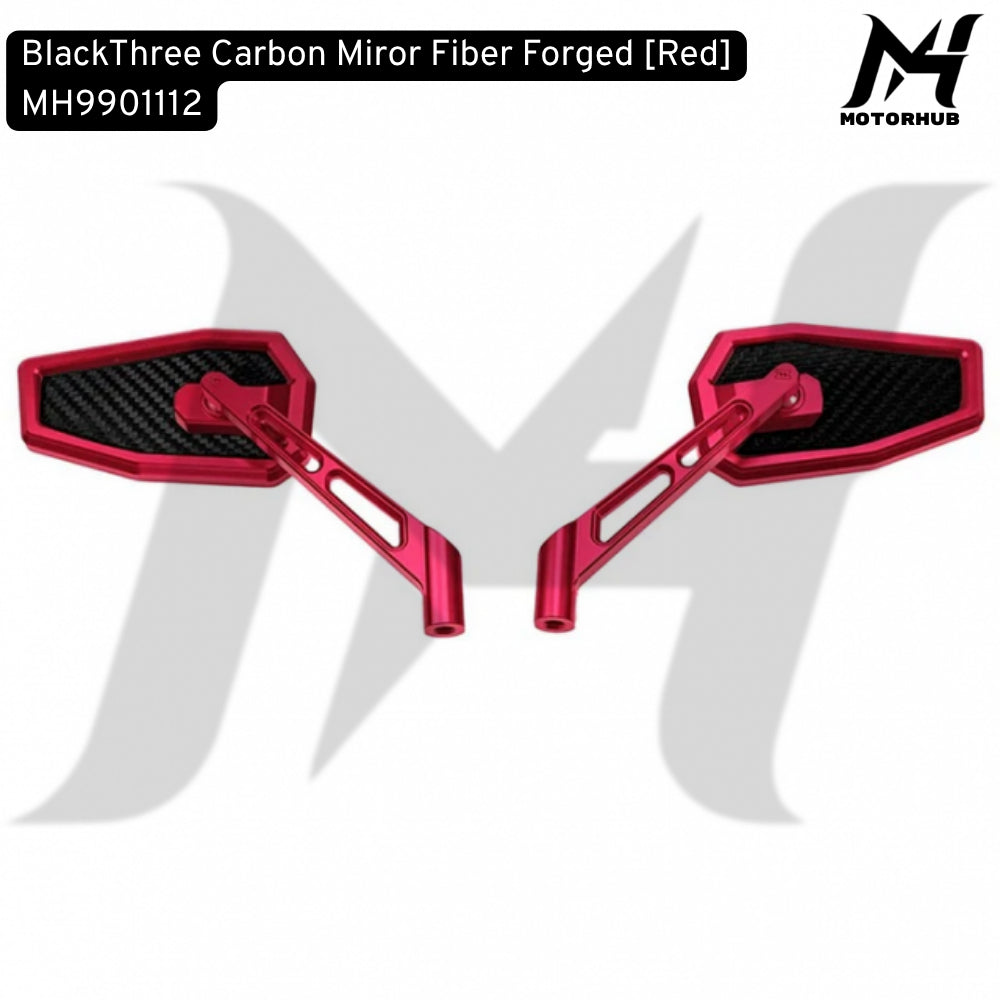 BlackThree Carbon Miror Fiber Forged [Red] MH9901112