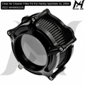 Clear Air Cleaner Filter Fit For Harley Sportster XL 2004-2022 MH9900329
