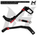Mid Foot Control Set with Linkage for Harley Low Rider S ST Street Bob [Black-Red] MH9901019