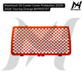 Aluminum Oil Cooler Cover Protection 2024-2026 Touring Orange  MH9901197