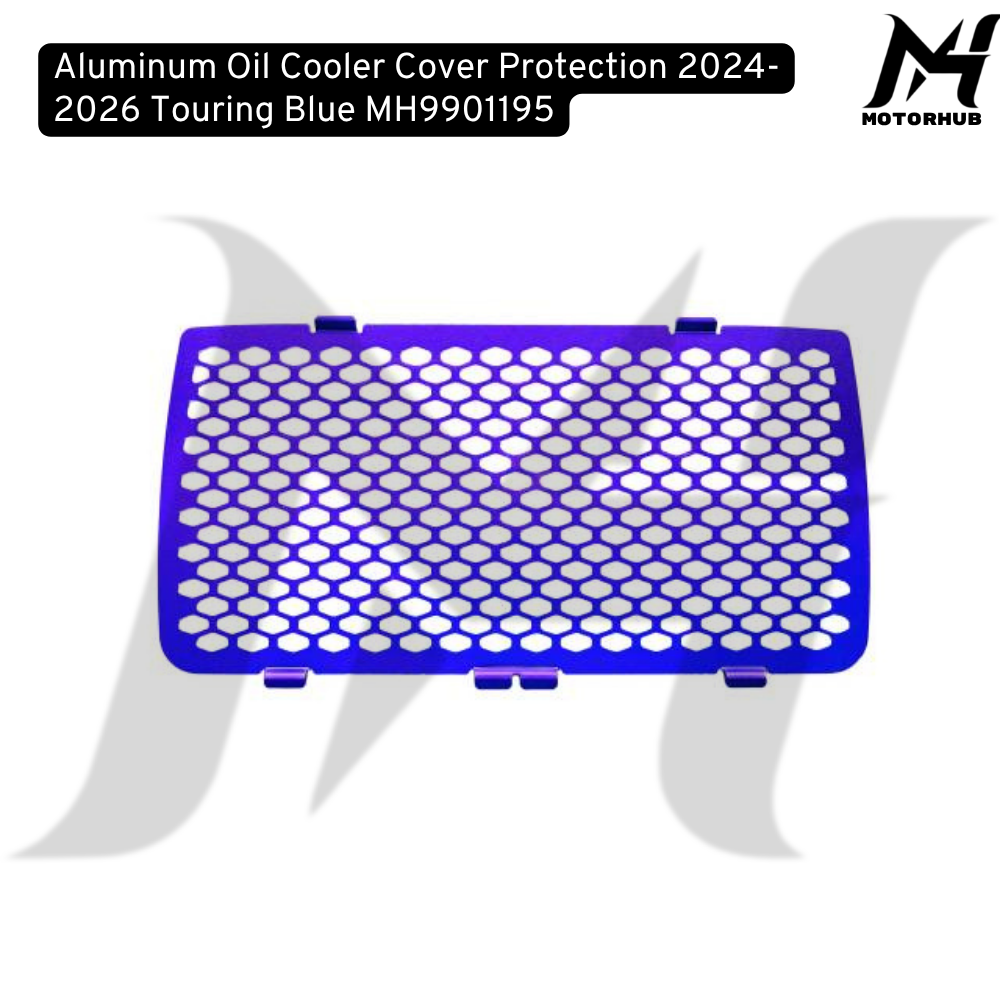 Aluminum Oil Cooler Cover Protection 2024-2026 Touring Blue MH9901195