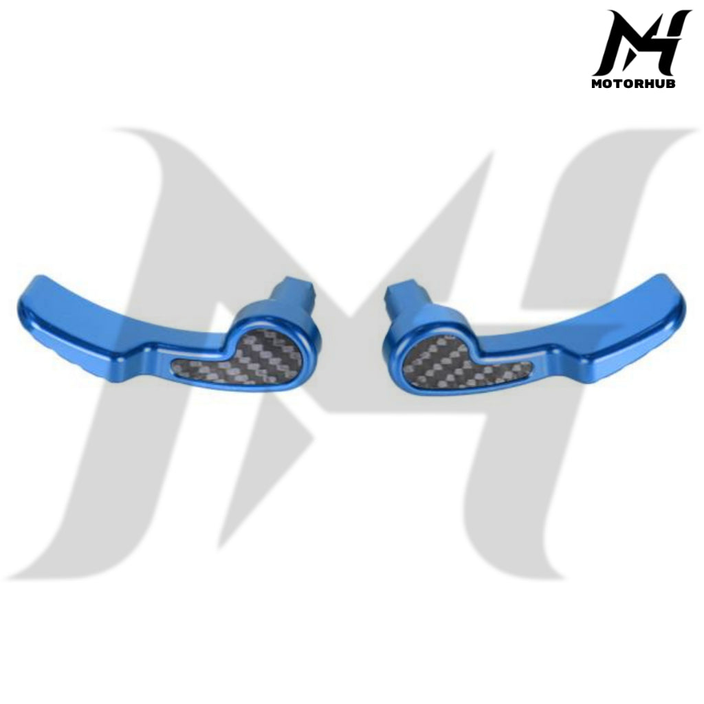 Saddlebag Latch Kit Saddle Bag Latches Lifter Carbon CNC T6061 Touring 2014-2026[Blue] MH7700345