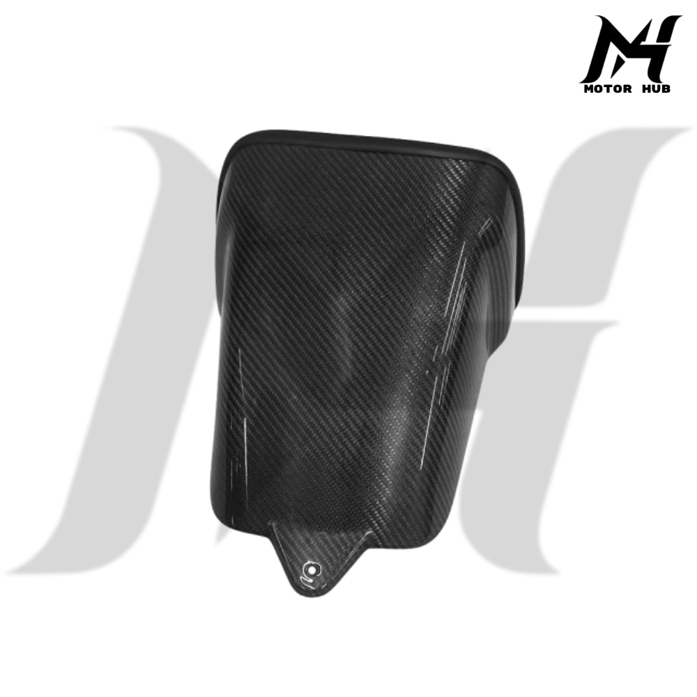Carbon Fiber Cover Pattern Rear Passenger Seat Camel Hump Cover 2023+ [Twill] RW7700412