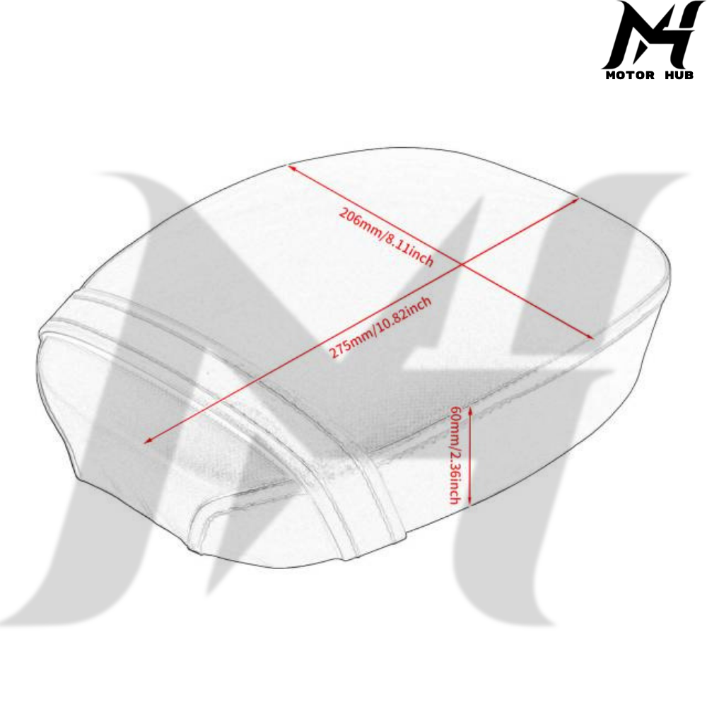 Rear Passenger Pillion Pad Seat For Harley Sportster 2010-2015 MH9900486