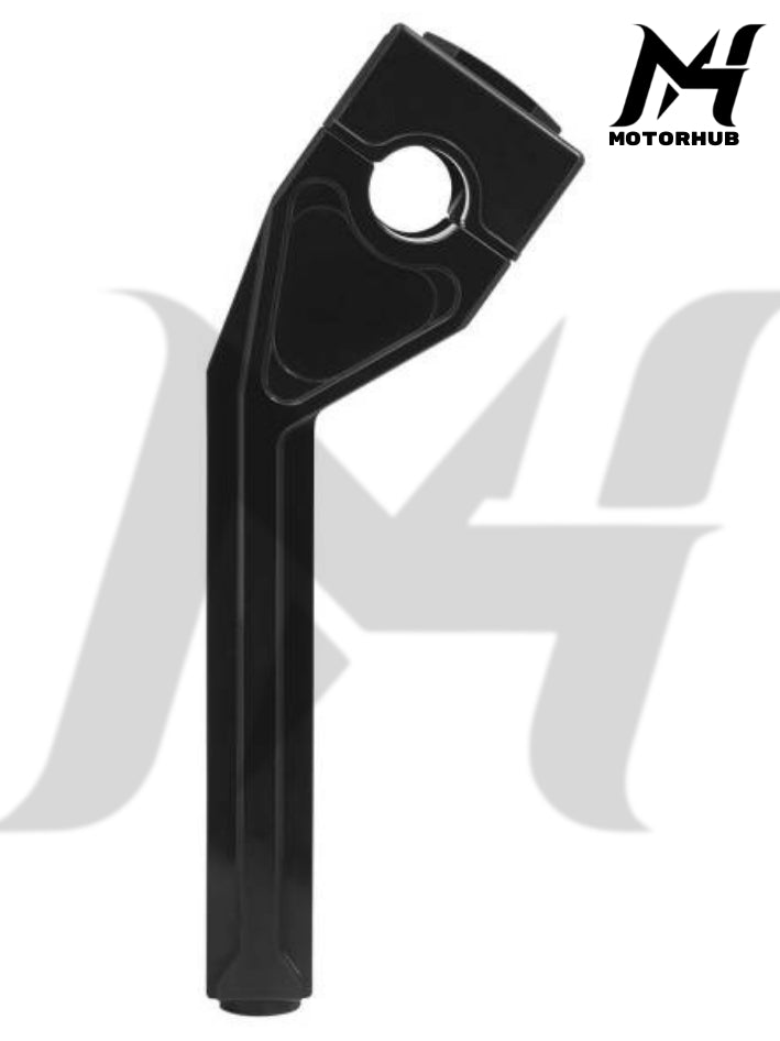 Riser 10 Inch 1 Inch - 10 Inch Tall Handlebar Riser Clamp Fit Harley Softail Street Bob Lowrider ST 2018-up [Black] MH9900490