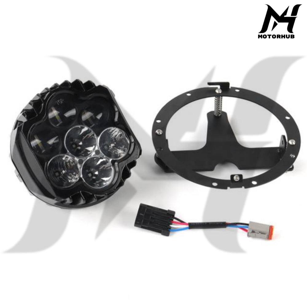 LED Headlight for Touring Batwing Street Glide Ultra Limted 94-23  & Road King Lampu Street Glide  1994-2023 Lampu Harley MH9901005