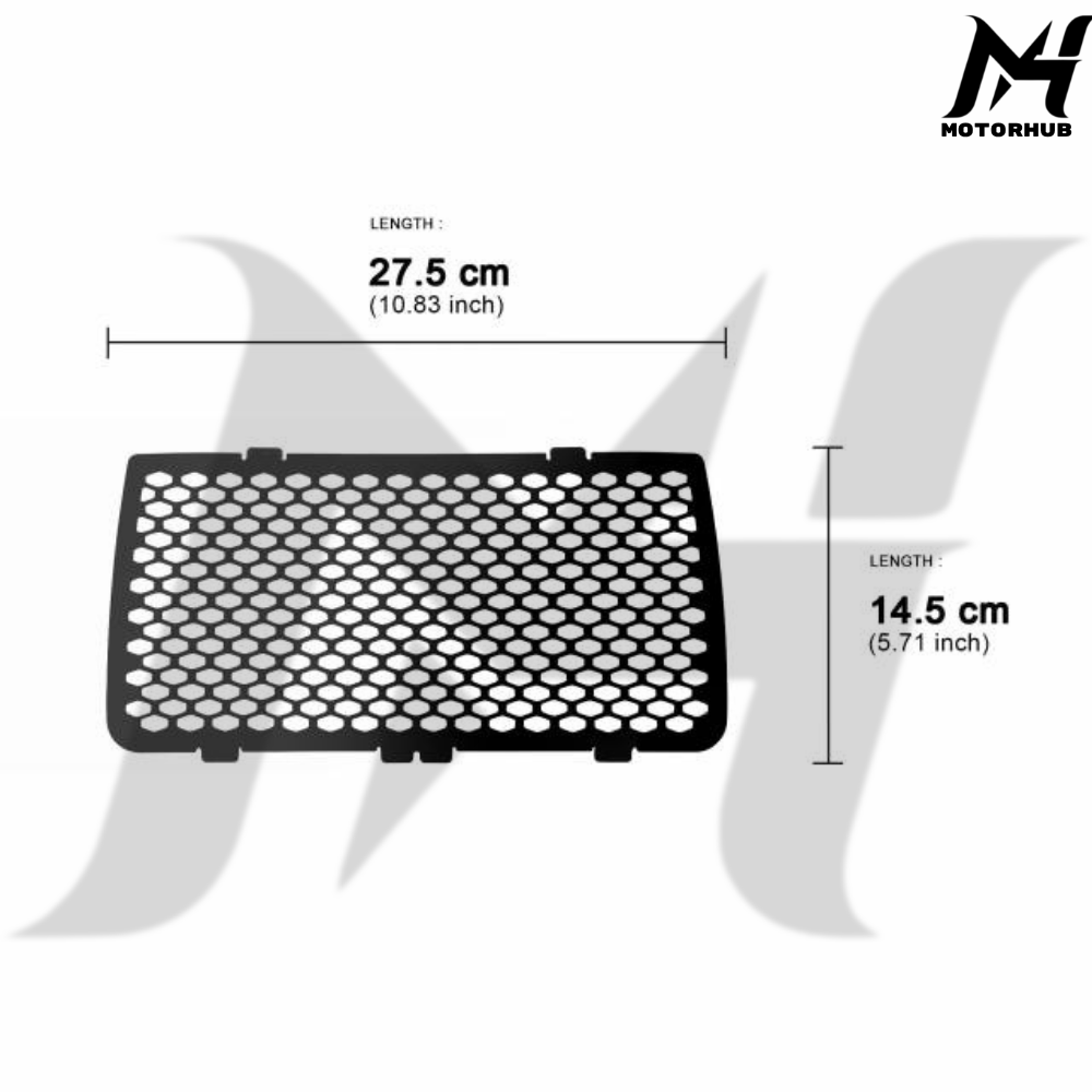 Aluminum Oil Cooler Cover Protection 2024-2026 Touring Black MH9901192