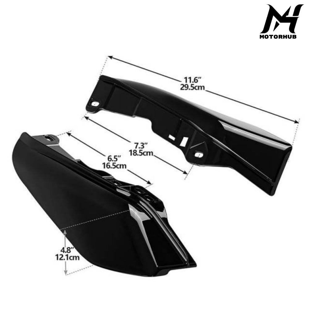 Mid-Frame Air Deflectors Fit For Harley Electra Street Tri Glide 09-16 MH9900530