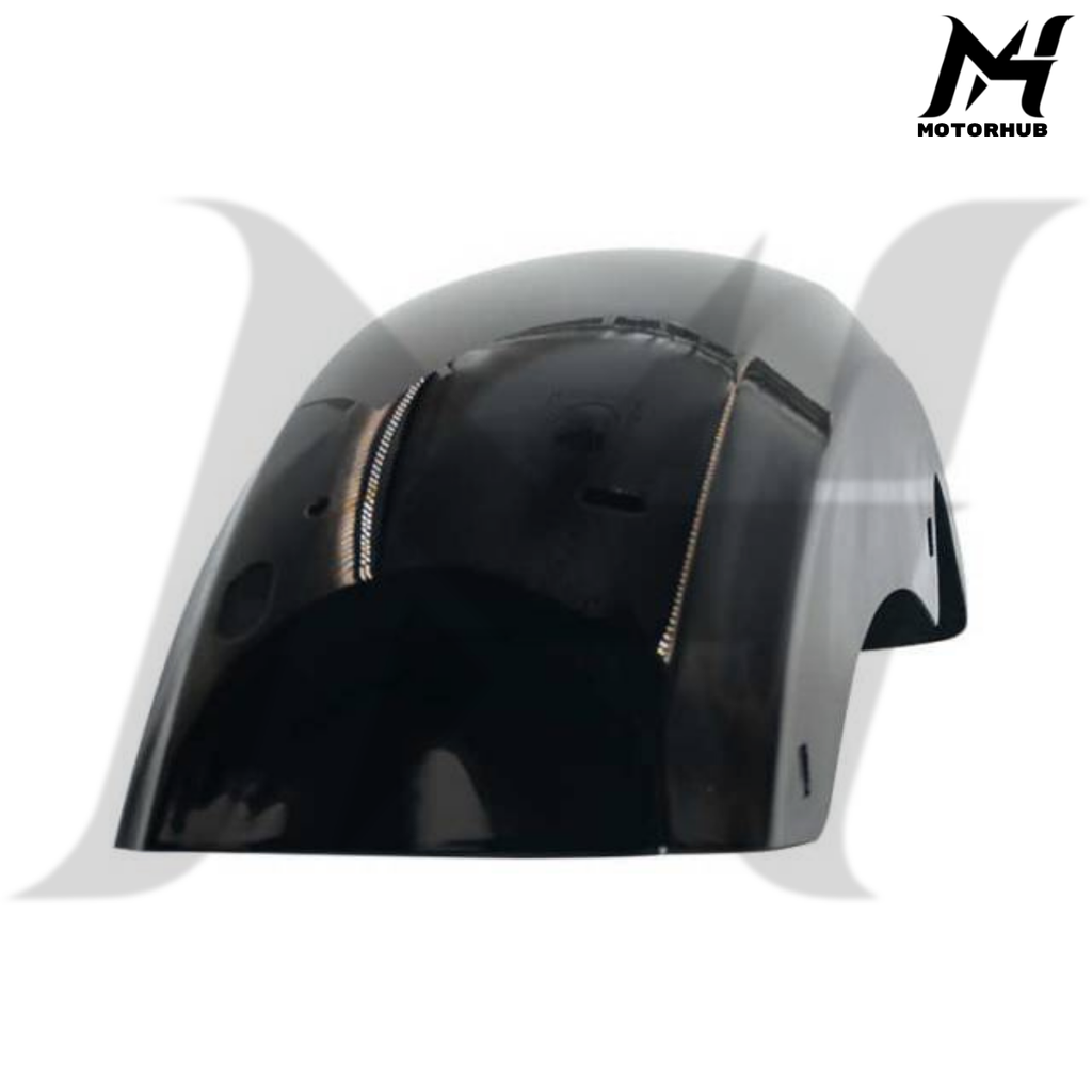 Black Chopped Saddlebags Solid Steel Rear Fender for Harley Touring 2009-2026 MH9900257