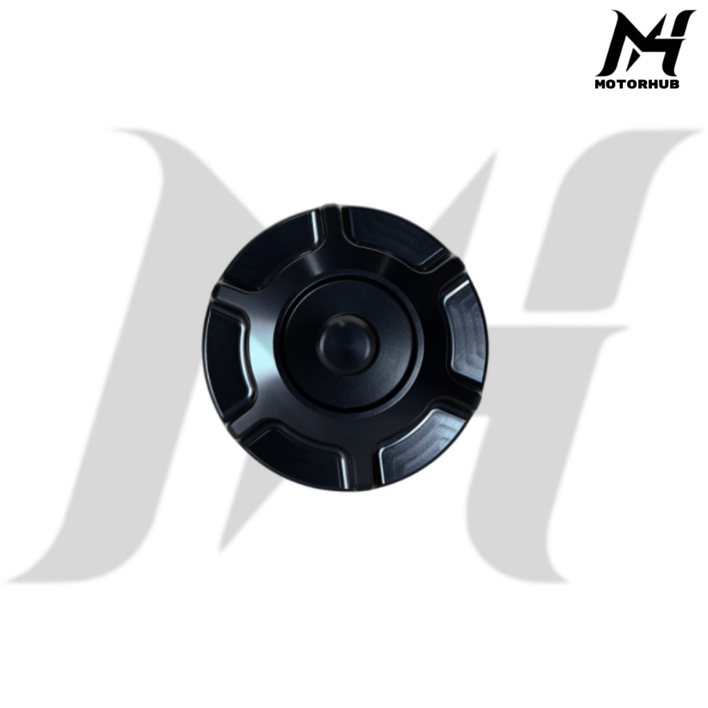 Universal Fuel Tank Cap Performance Harley Davidson V1 [Black]   MH9900726