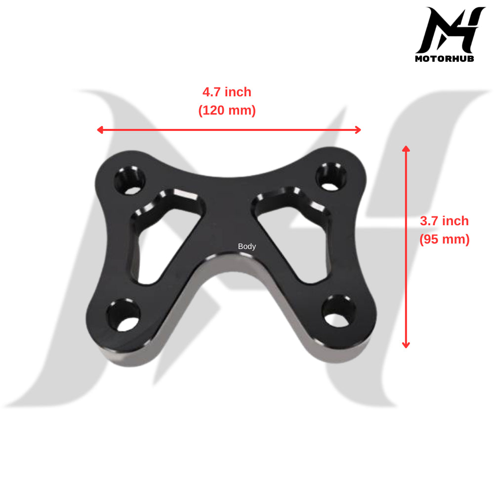 Pull Back Plate CNC for Stree Glide MH7700386