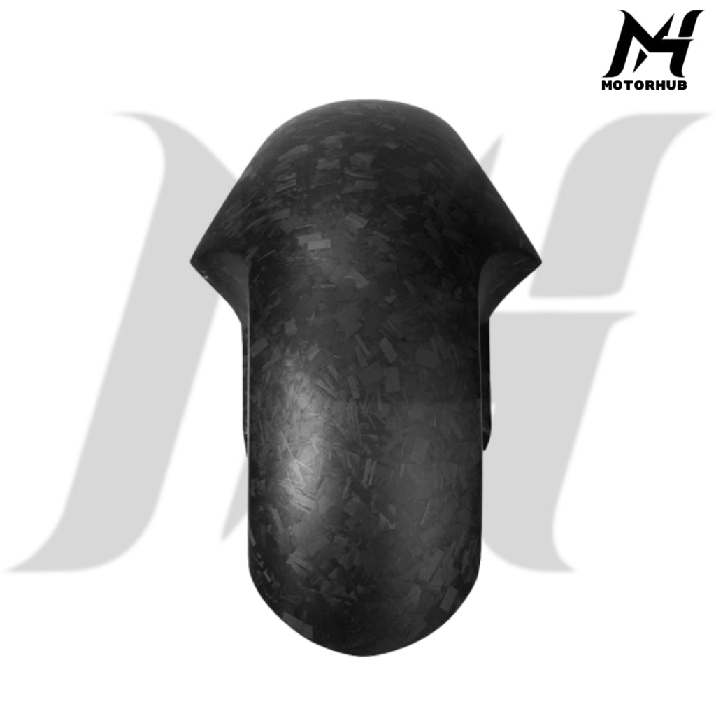Black Carbon Fiber Front Fender Performance 2014+ Street Road Glide [Forged Glossy] RW7700291