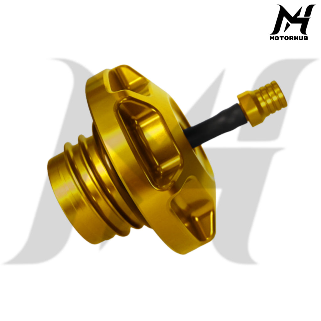 Universal Fuel Tank Cap Performance Harley Davidson V1 [Gold] MH9900728