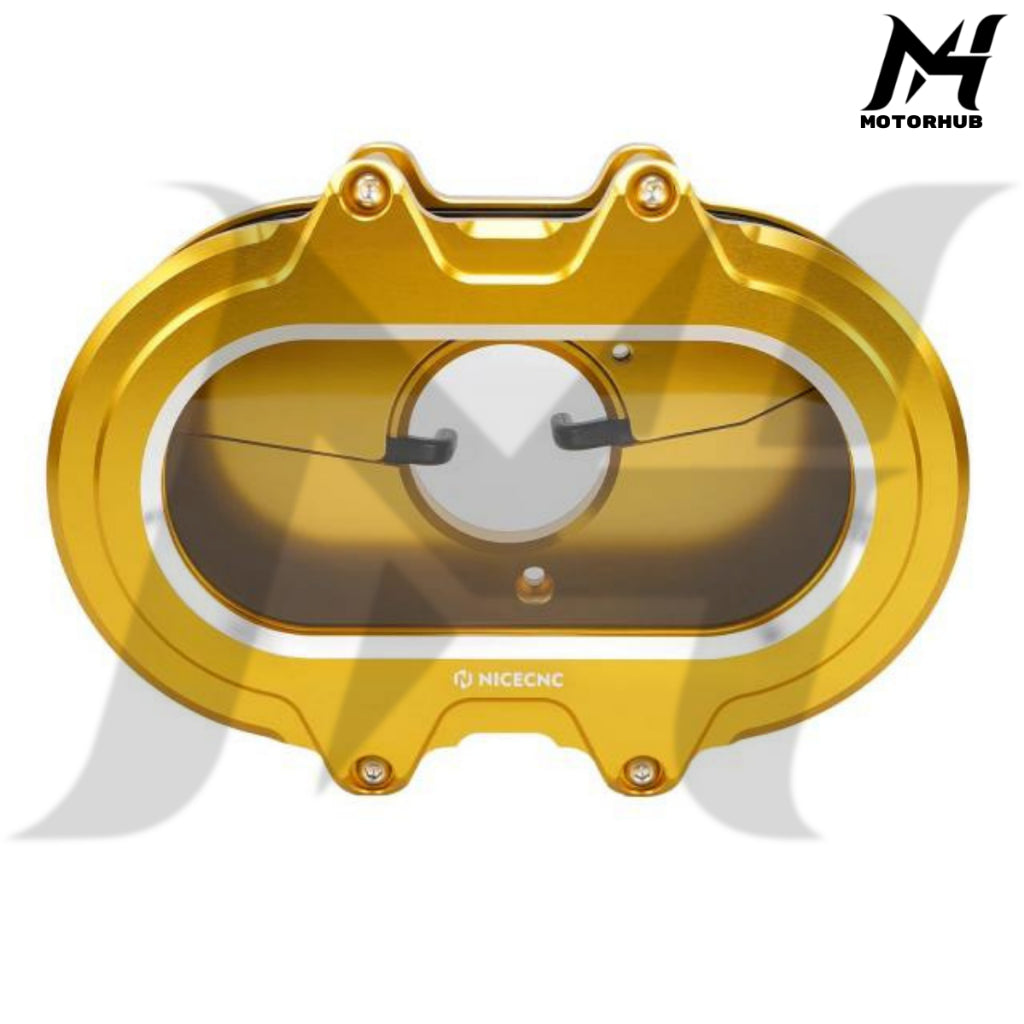Nice CNC Gold Transparent Air Cleaner Intake Filter Kit For Harley M8 Touring 2017-2023 Softail 2018-2023 MH9900899