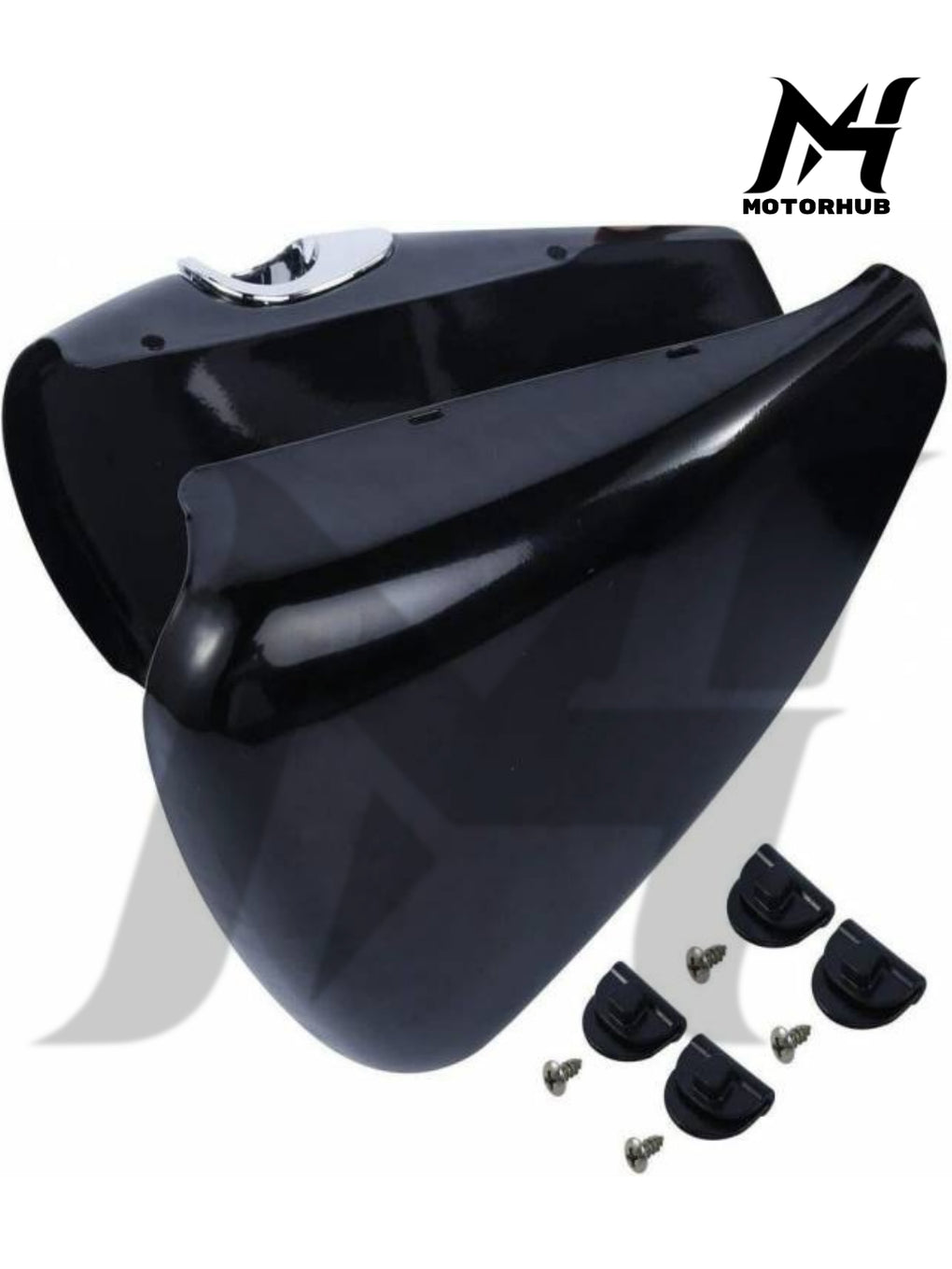 Left Battery Cover and Oil Tank Cover Set for Harley Davidson Sportster Sportster 14-22 MH9900579
