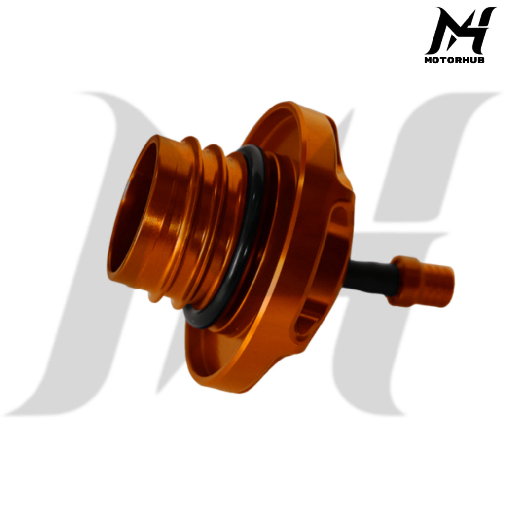 Universal Fuel Tank Cap Performance Harley Davidson V1 [Orange] MH9900731