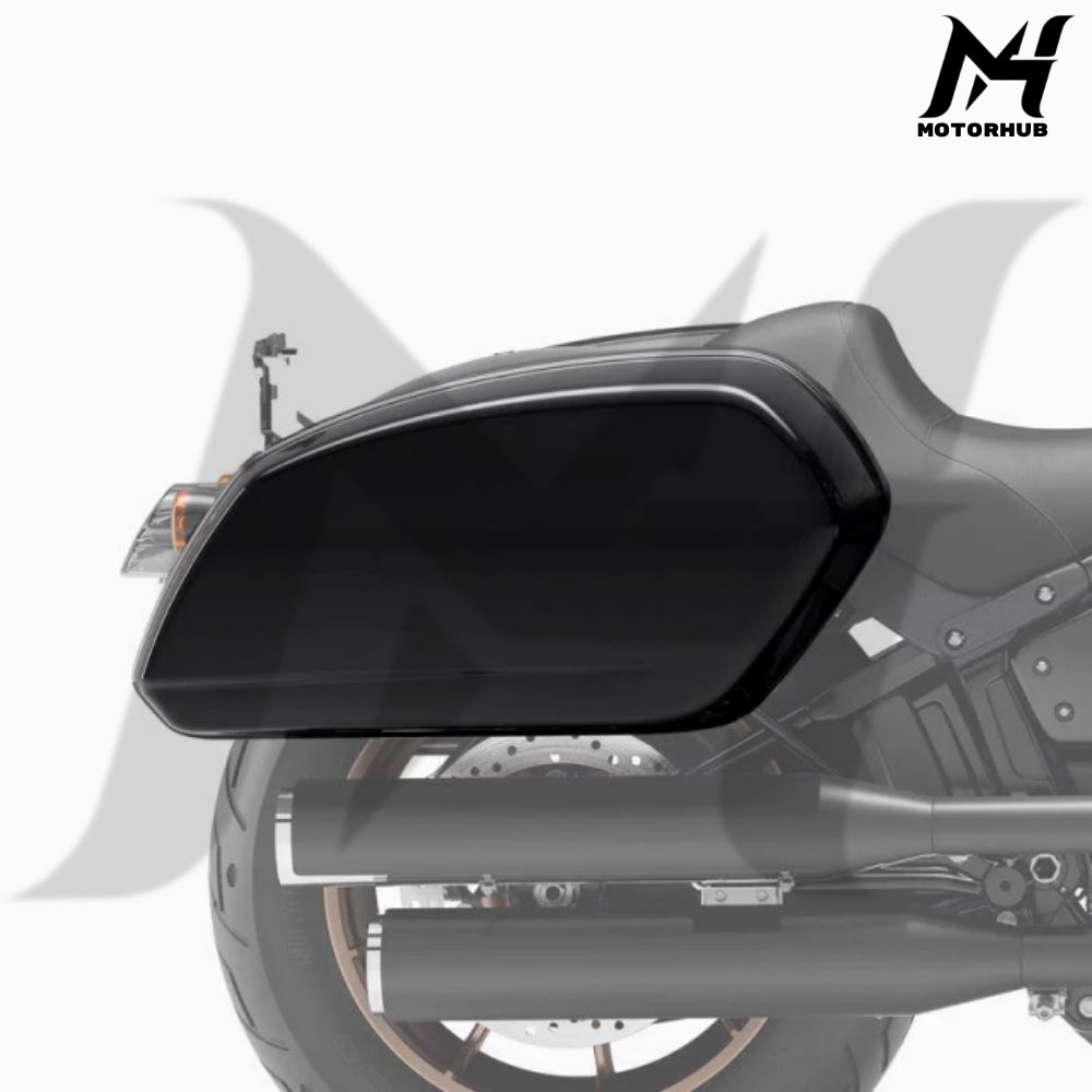 Gloss Black Saddlebags Bags Low Rider ST FXLRS FXRST BG100791