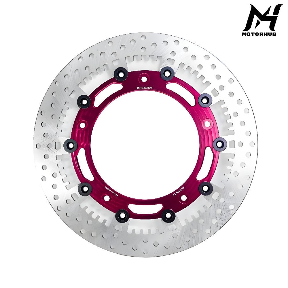 BlackThree GP-Racing Disk Break Front Rotor 13 Inc [330mm] 2024+ [Red] MH9901268