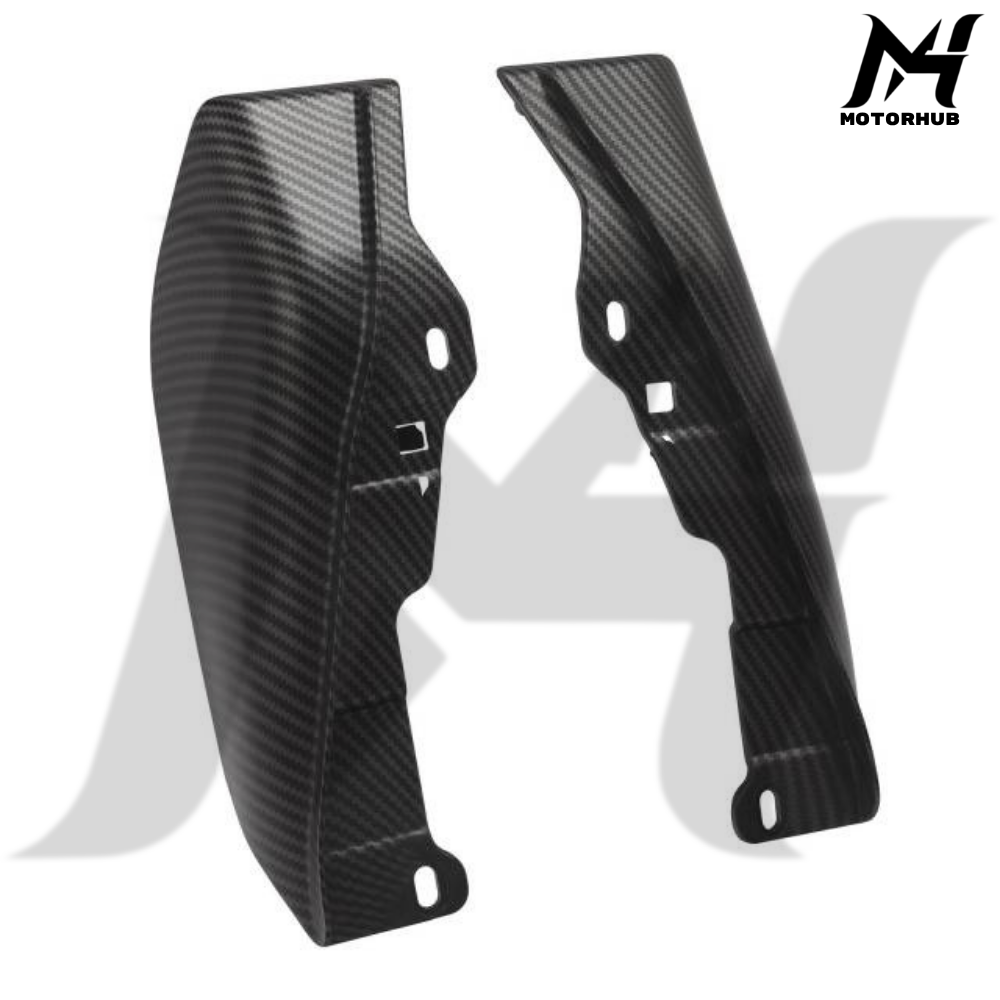 Mid-Frame Air Deflectors Fit For Harley Touring 2009-2026 Carbon Black Mate BG100856